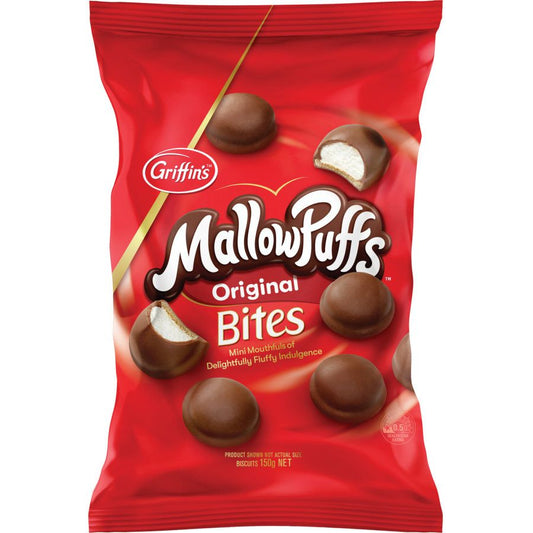 Griffins Mallow Puffs Original Bites 150g