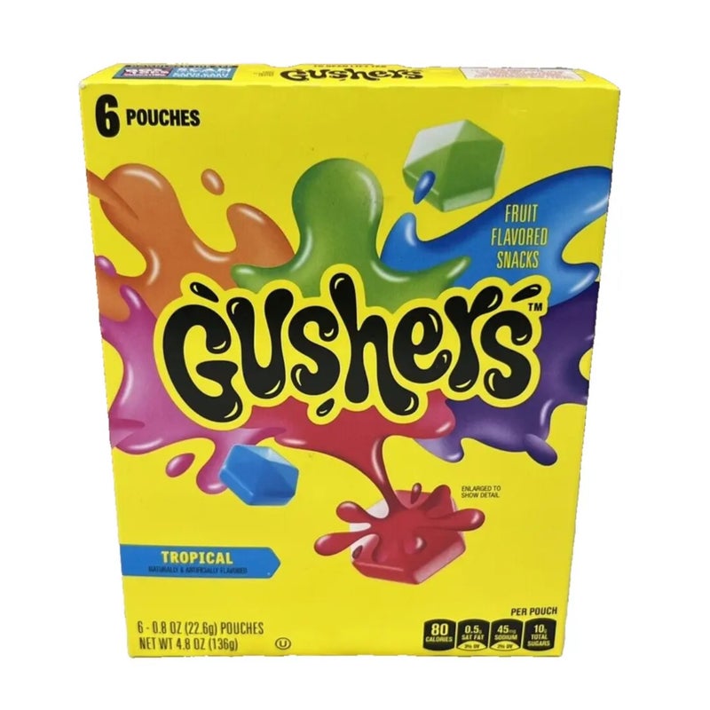 GUSHERS Tropical 136g