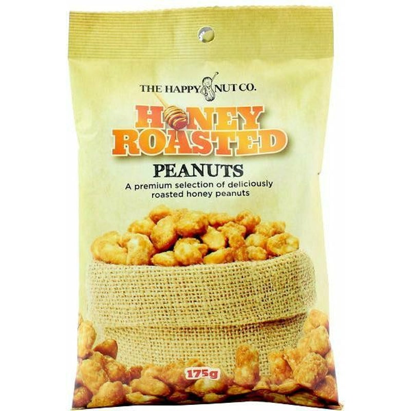The Happy Nut Co. Honey Roasted Peanuts 175g