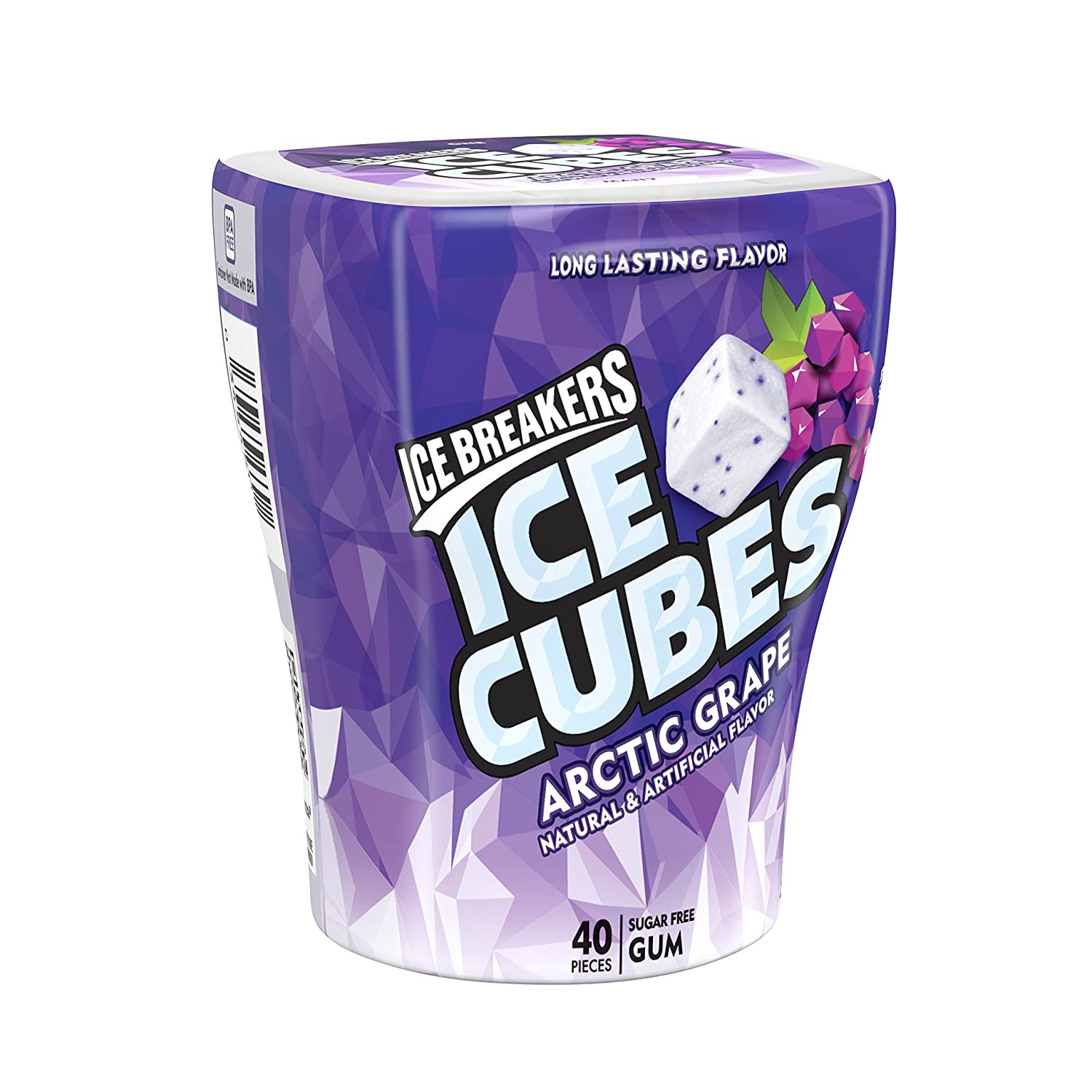 Ice Breakers Ice Cubes Arctic Grape 40 pieces