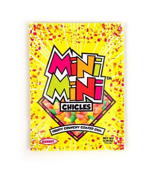 Mini Mini Chicles Fruity Crunchy coated gum 22.5g