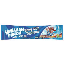 HAWAIIAN PUNCH Berry Blue Typhoon Candy Chews 22g