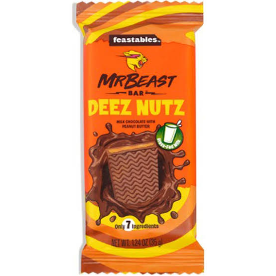FEASTABLES Mr Beast Deez Nutz Bar 35g