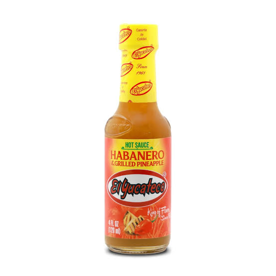 EL YUCATECO Habanero & Grilled Pineapple Hot Sauce 120ml