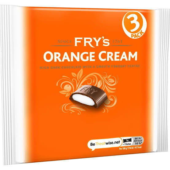 Fry's orange cream 147g