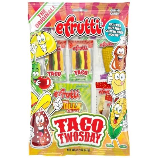 EFRUTTI Tortilla chips Bag 77g