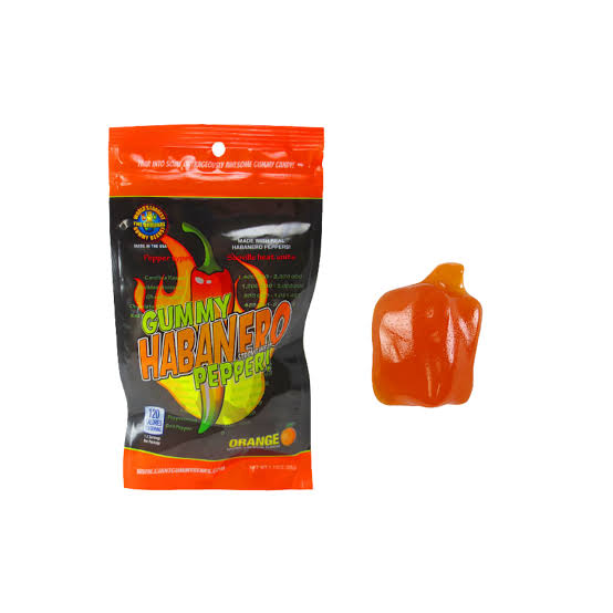 GGB GUMMY HABANERO PEPPER! ORANGE 50g