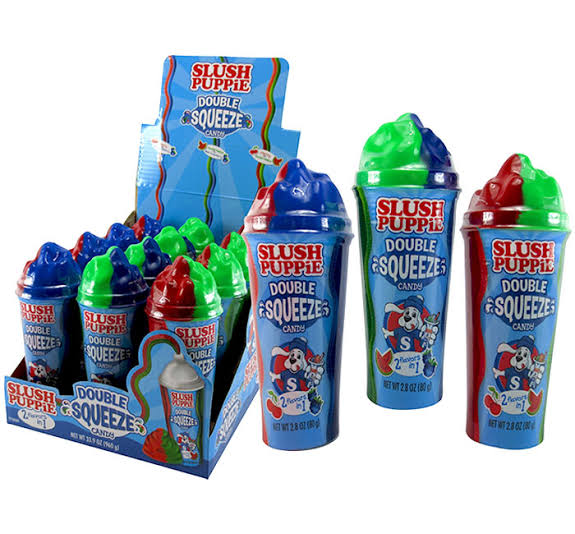 Slush puppie double Squeeze candy 80g