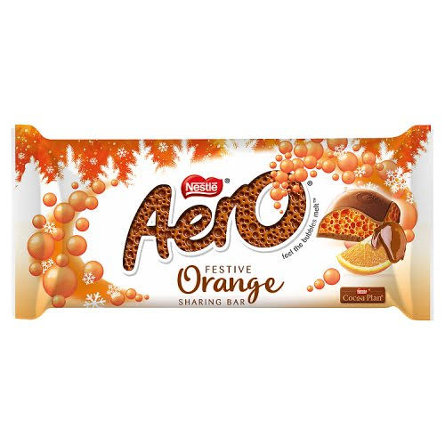 Nestle Aero festive orange 90g