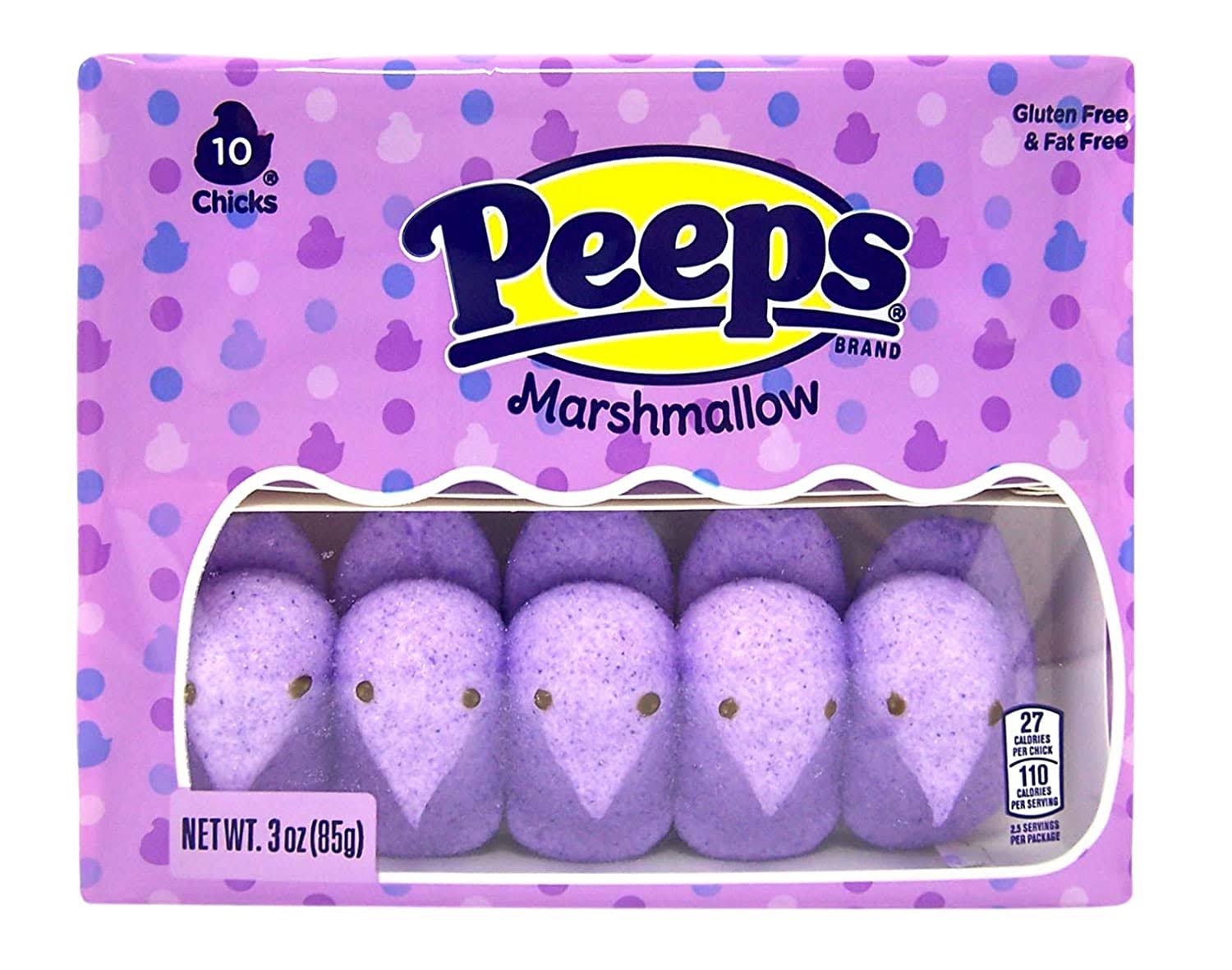 PEEPS MASHALLOW 10PK CHICKS