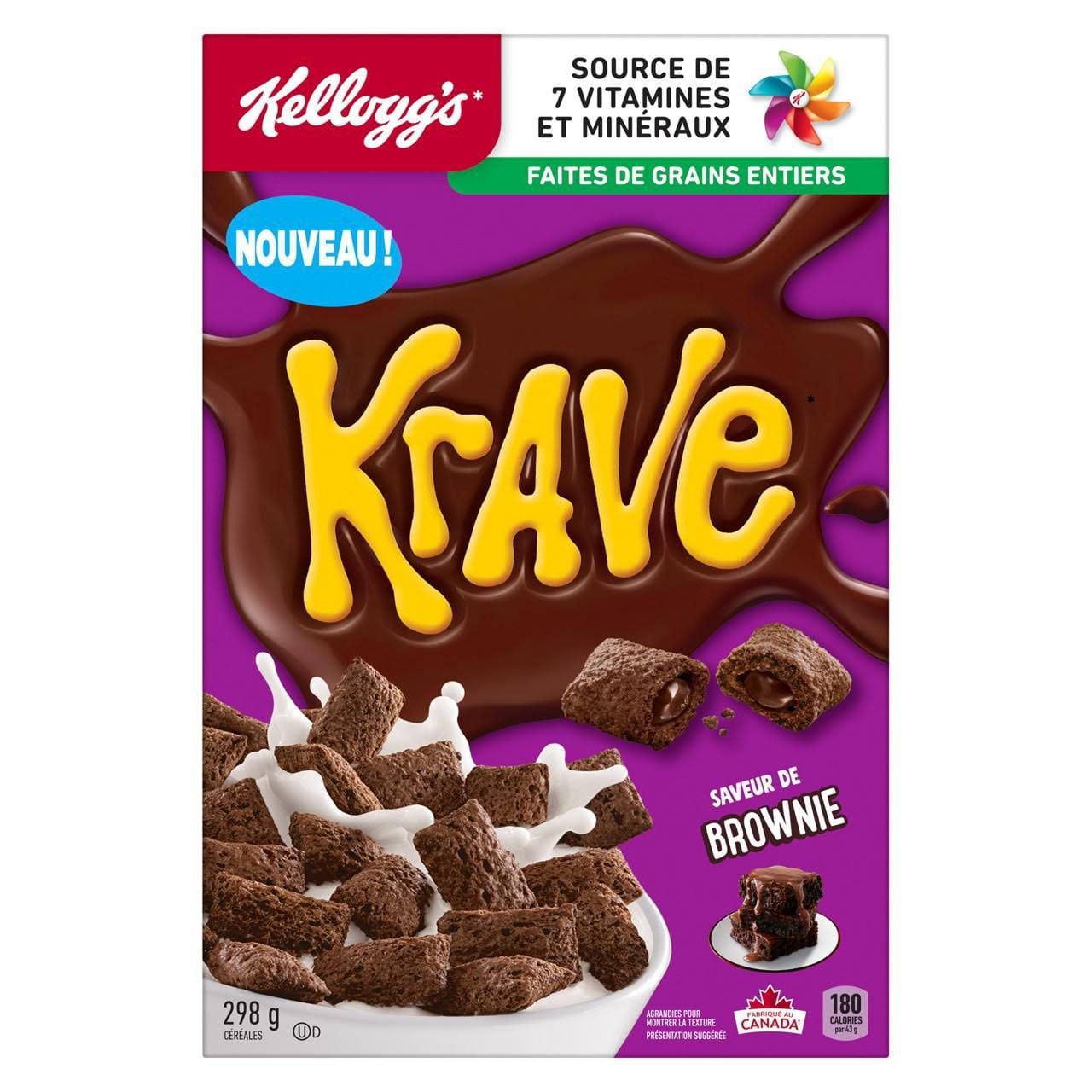 KRAVE SAVEUR DE BROWNIE 298G