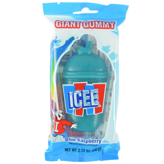 ICEE GIANT GUMMY BLUE RASPBERRY 60g