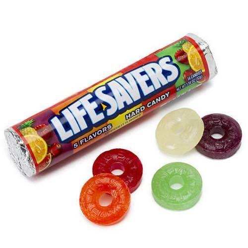 LIFESAVERS 5 FLAVORS HARD CANDY 32g