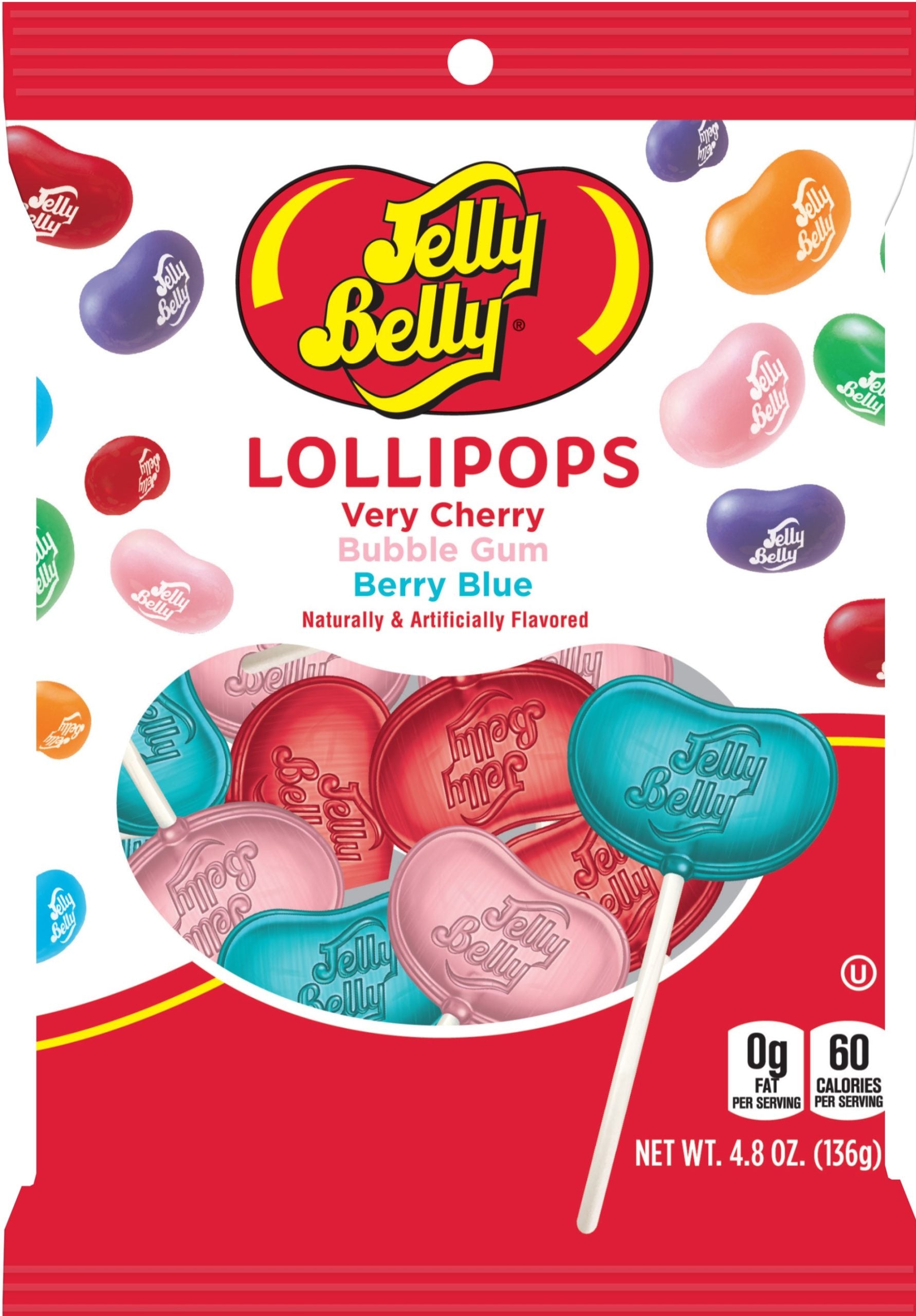 Jelly Belly Lollipops 136g