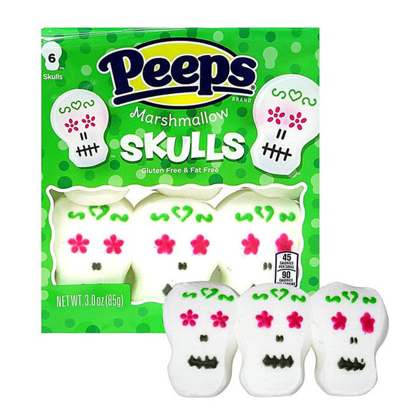 Peeps skull 6 skulls 85g