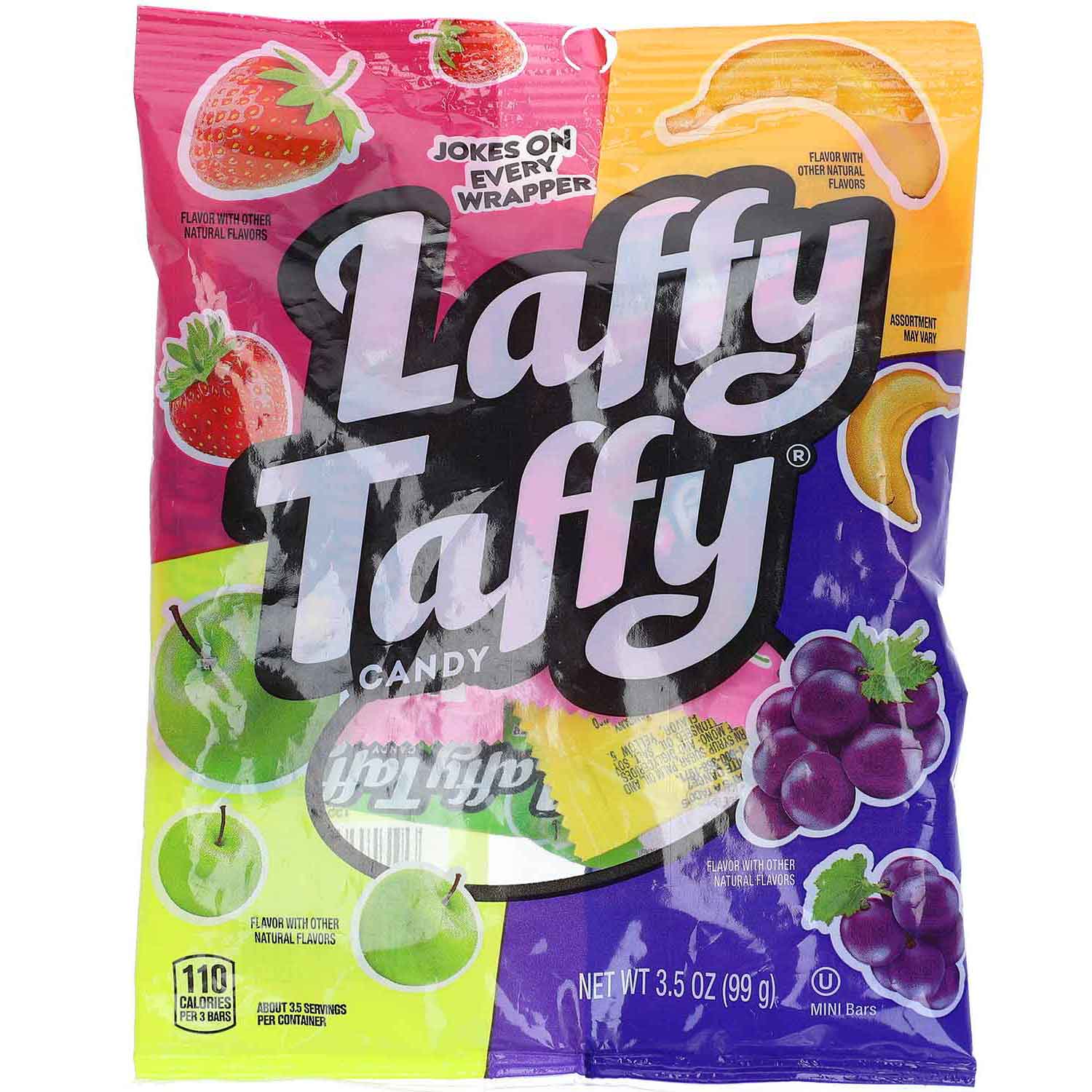 Laffy Taffy Mini Bars Assorted 99g