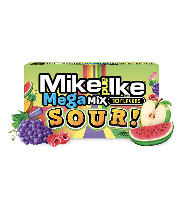 MIKE AND IKE Mega Mix Sours 120g
