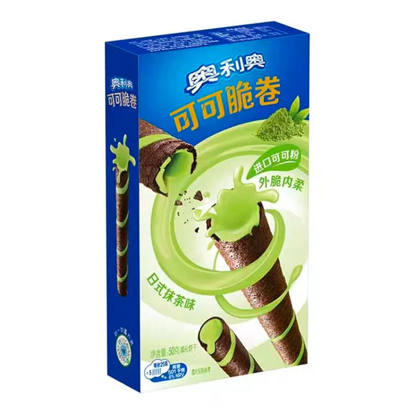 OREO Crunchy Roll Matcha 50g
