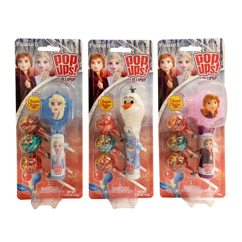 FROZEN Pop Up Lollipops 36g