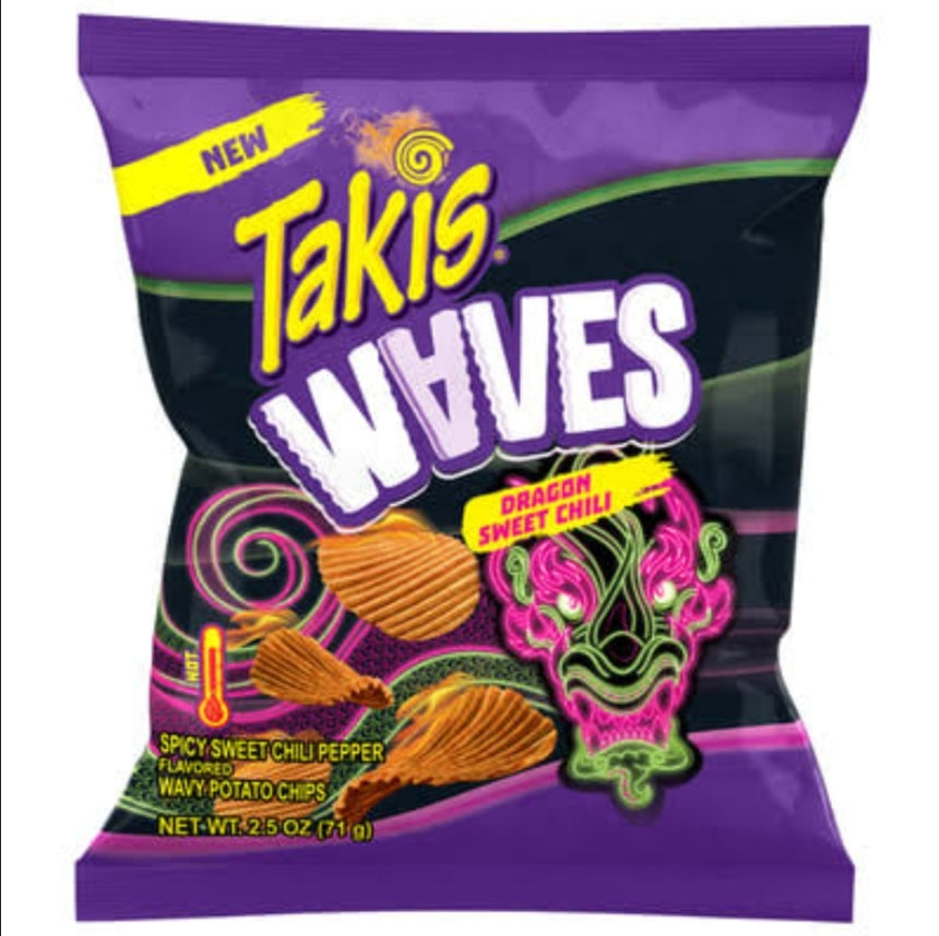 TAKIS Waves Dragon Sweet Chili 71g