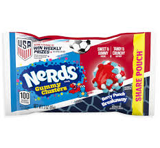 Nerds Clusters Berry Punch Breakaway 85g