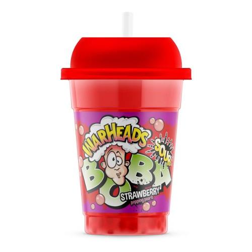Warheads Boba Sour Strawberry 400ml