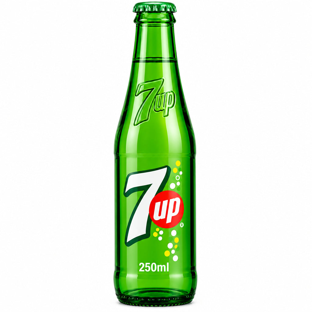 7UP Glass Bottle 250ml