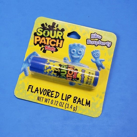 Sour patch kids blue raspberry lip balm 3.4g