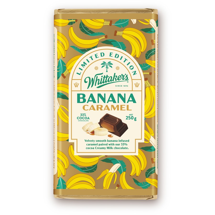 Whittaker's Banana Caramel 250g