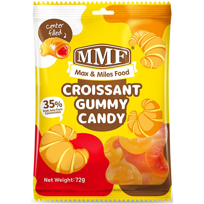 MMF Fizzy Croissant Gummy Candy 72g
