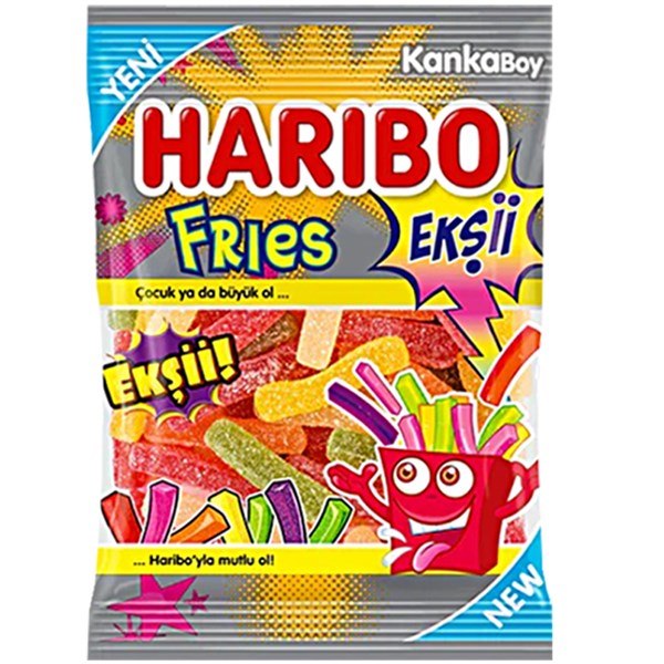 HARIBO HALAL FIZZY FRIES 70G