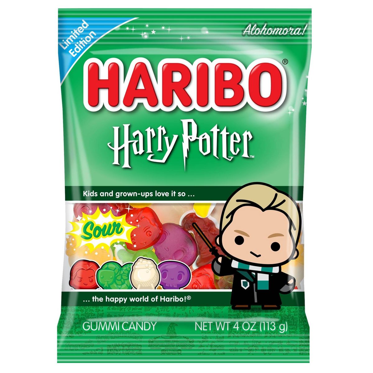 Haribo Harry Potter Sour Malfoy 113g