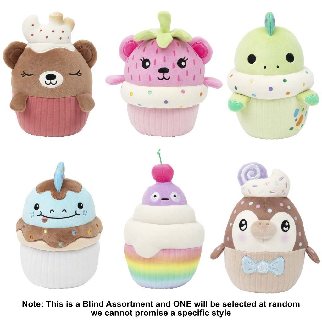 Moriah Elizabeth Mystery Cupcake Plush 6”