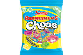 UK Refreshers Squashies Choos Flavour 115g