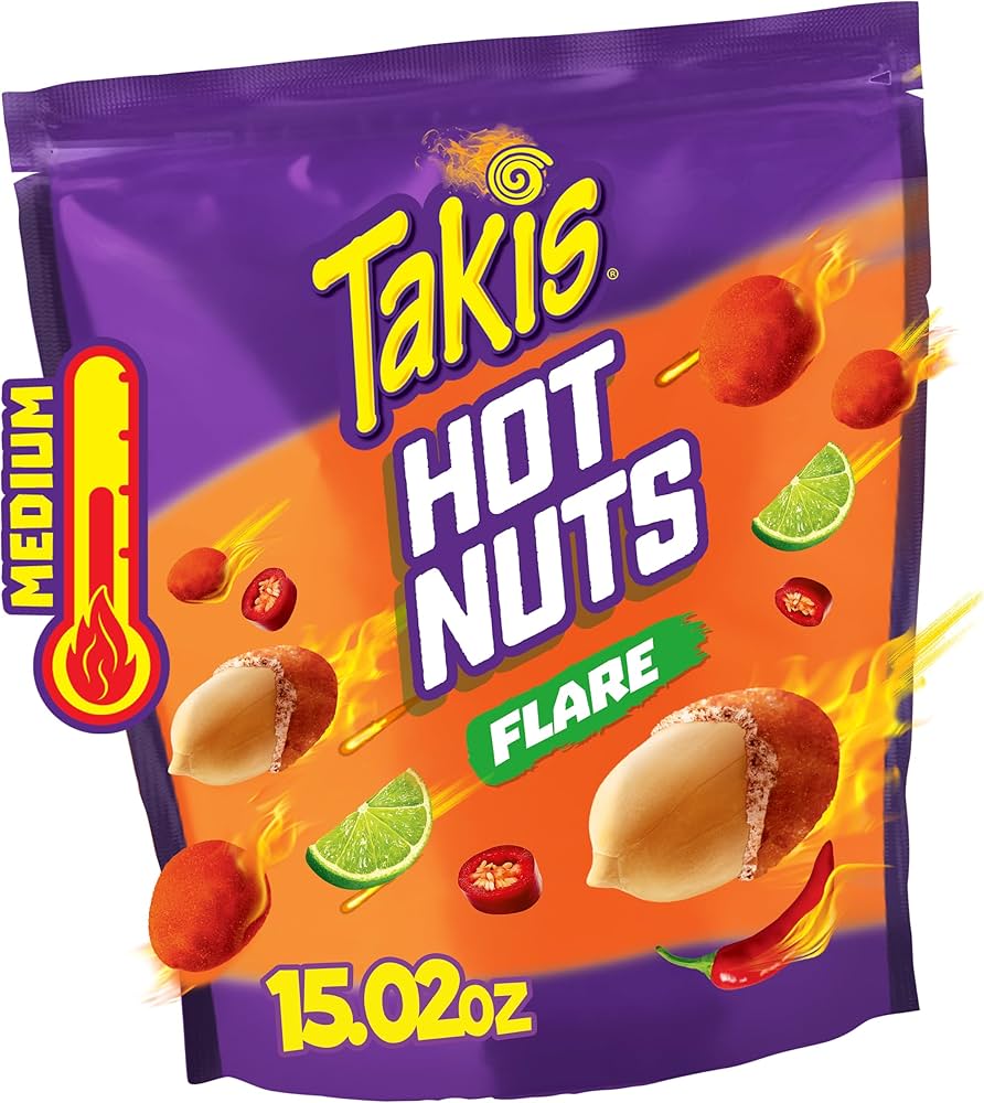TAKIS Hot Nuts Flare 426g