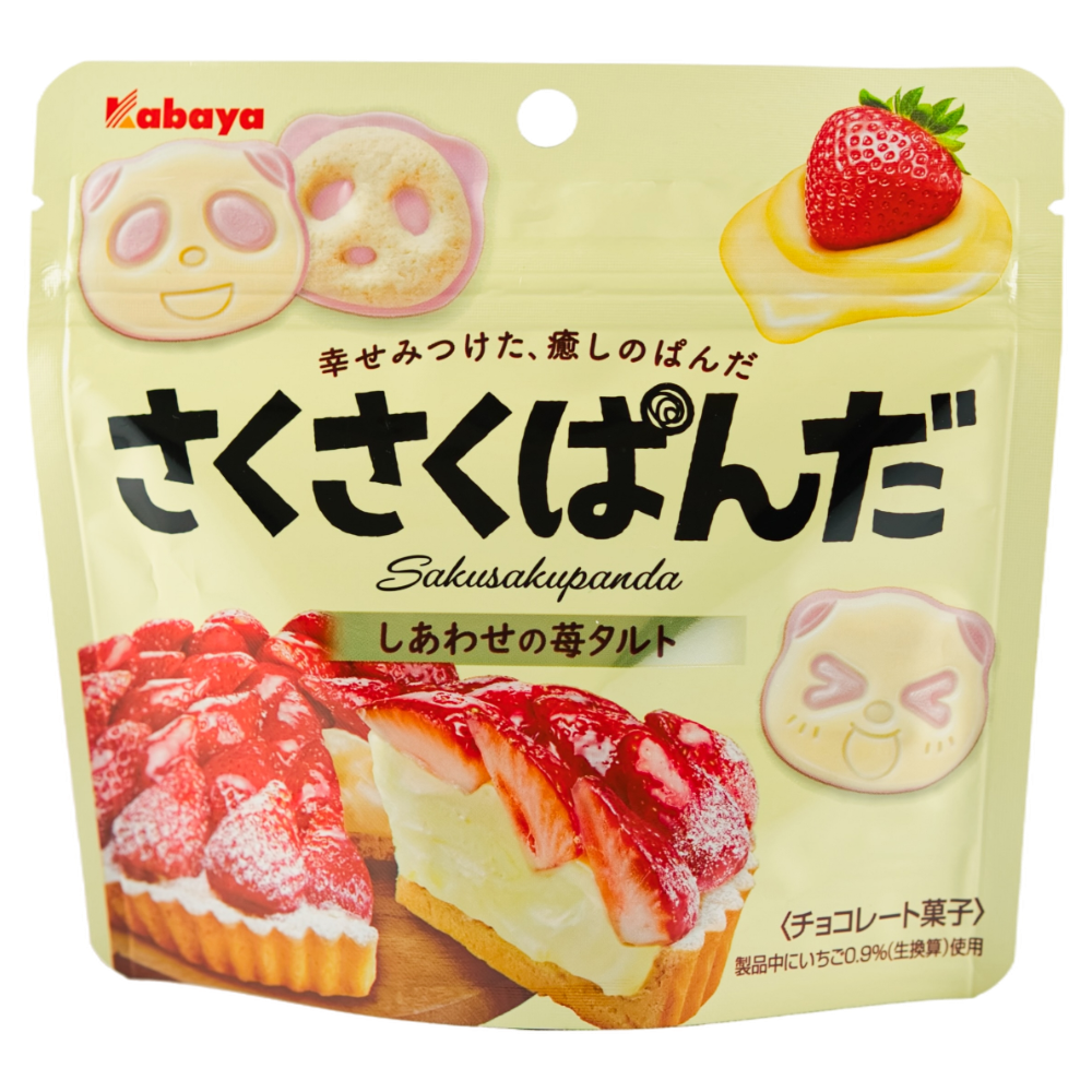 Kabaya Saku Saku Strawberry Cheesecake Biscuits 43g