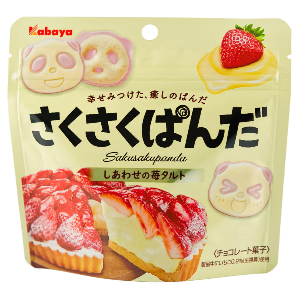 Kabaya Saku Saku Strawberry Cheesecake Biscuits 43g