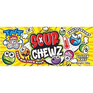 TNT SOUR CHEWZ THEATRE BOX 100g