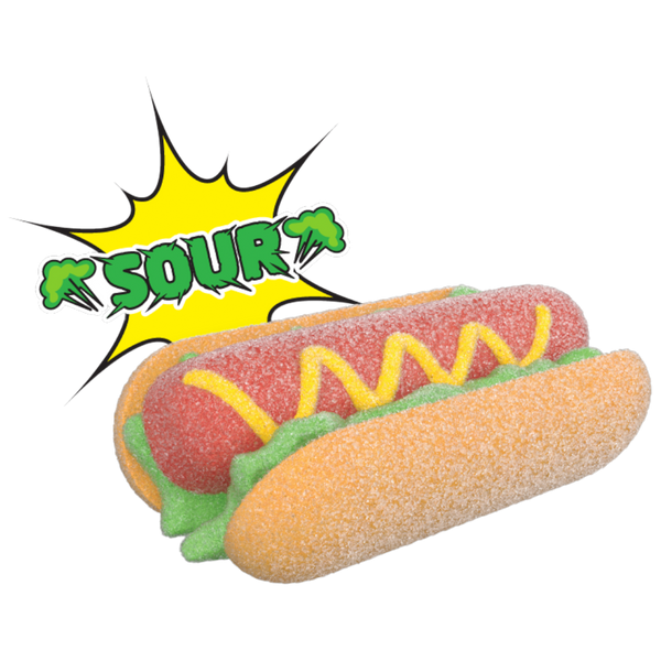 YAMMIES Sour Hot Dog50g