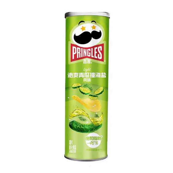 Pringles cucumber & sea salt flavour 110g