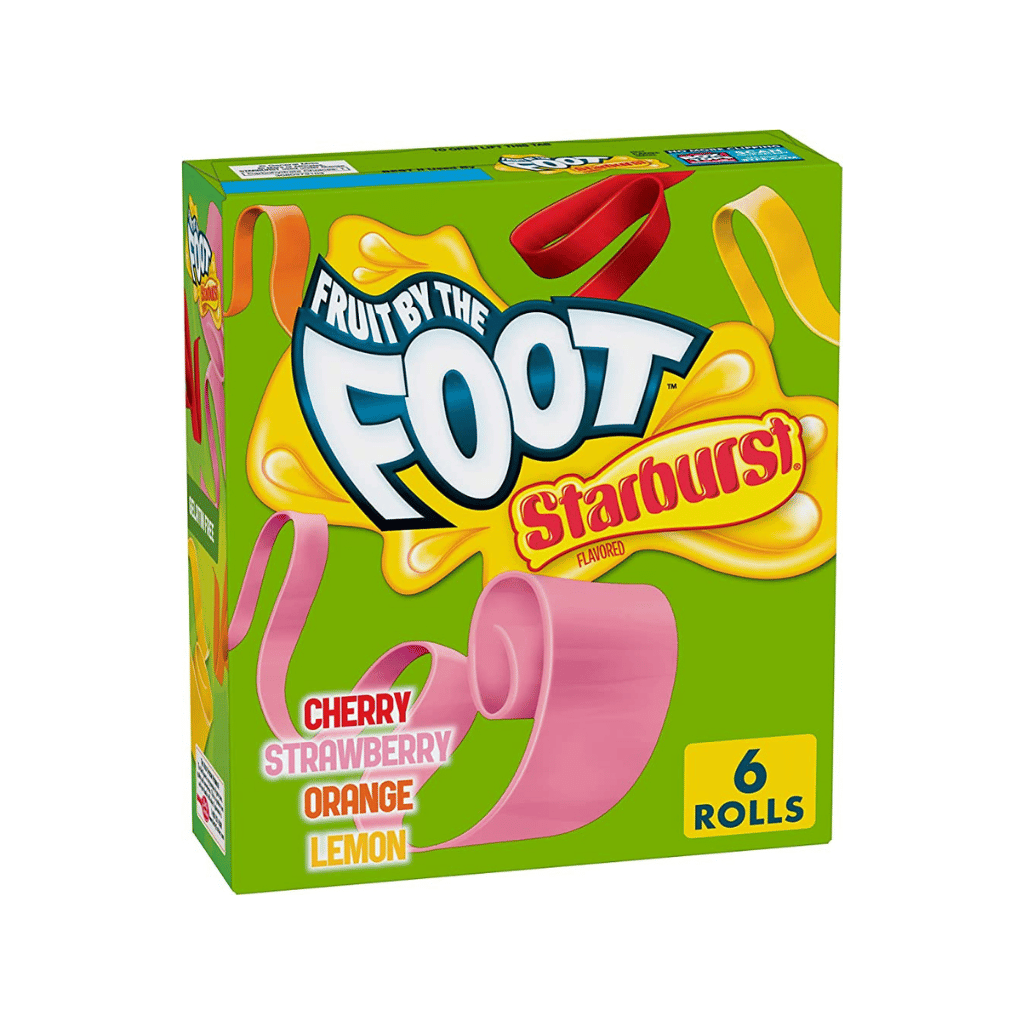 FRUIT BY THE FOOT STARBURST 128g
