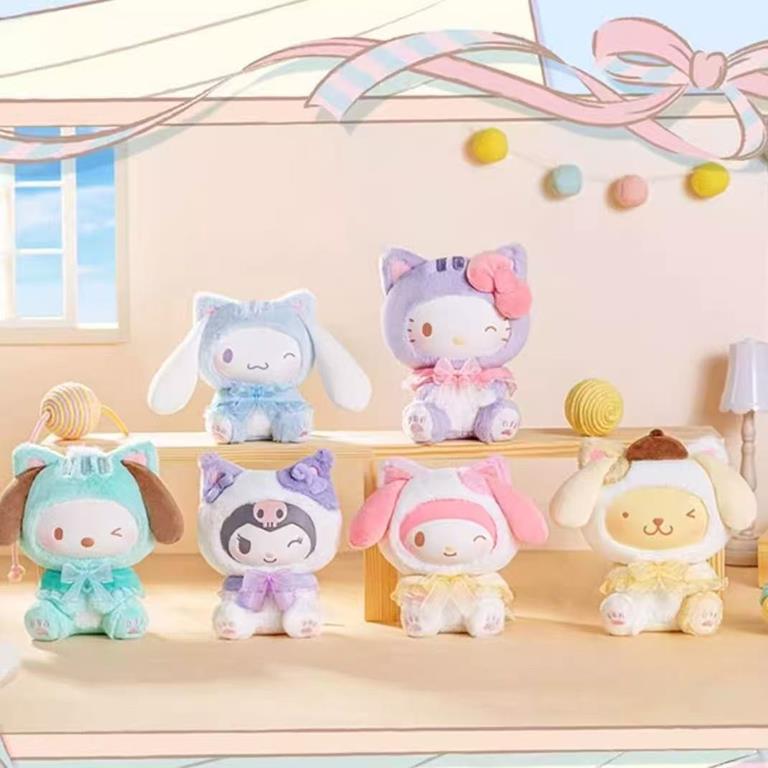 Sanrio Characters Play With Kittens Blind Box