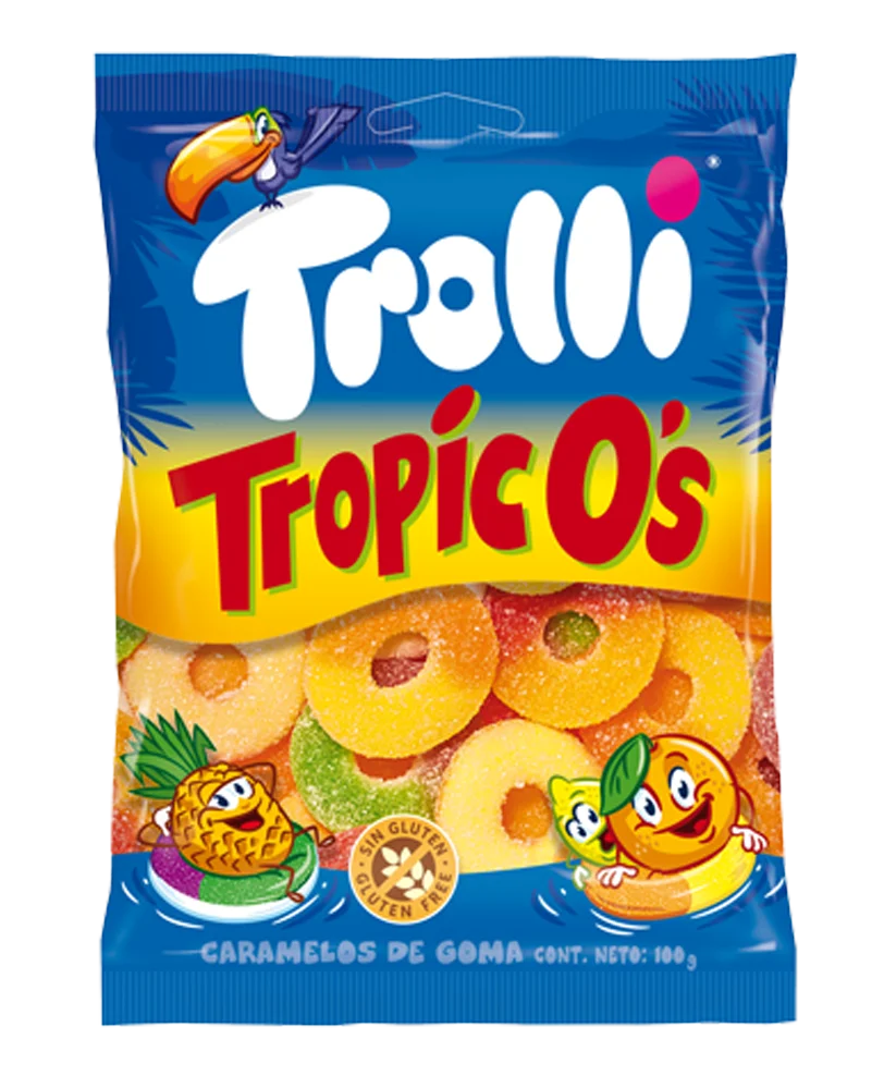 TROLLI Tropic O's 100g