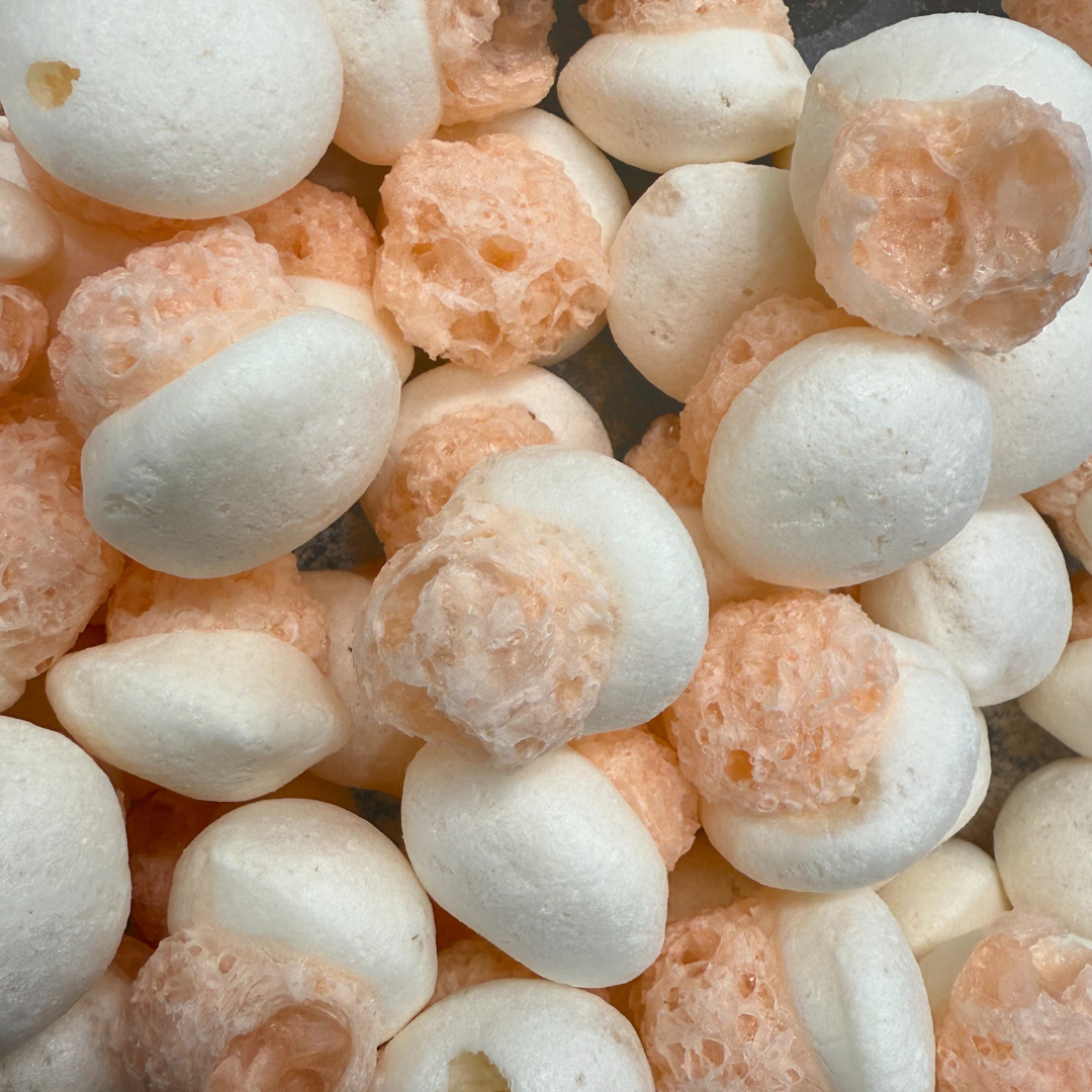 FREEZE DRIED PEACHES & ICECREAM 100g