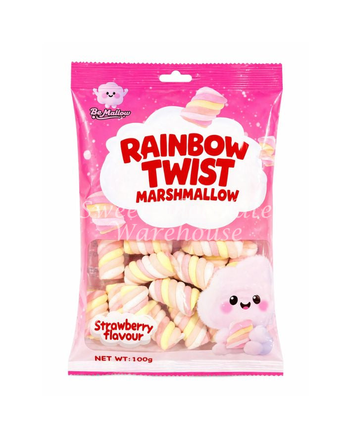 Be Malow Rainbow twist Marshmallow 100g