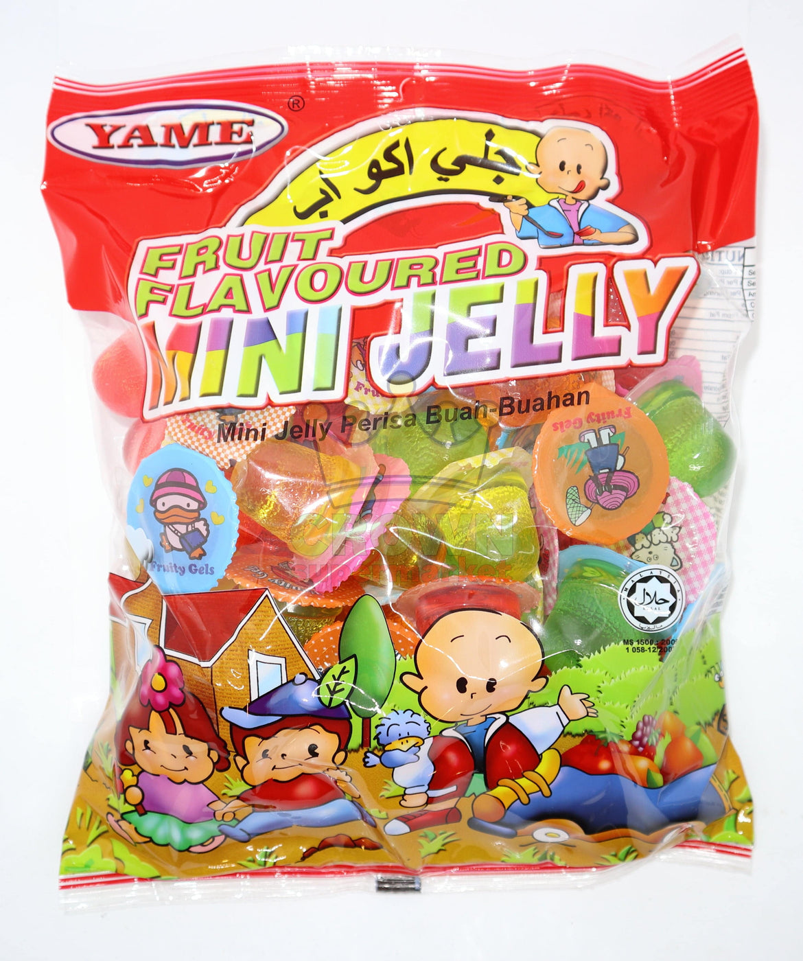 Yame Fruit Flavoured Mini Jelly Cup 50x16g