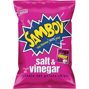 SAMBOY Salt & Vinegar 175g