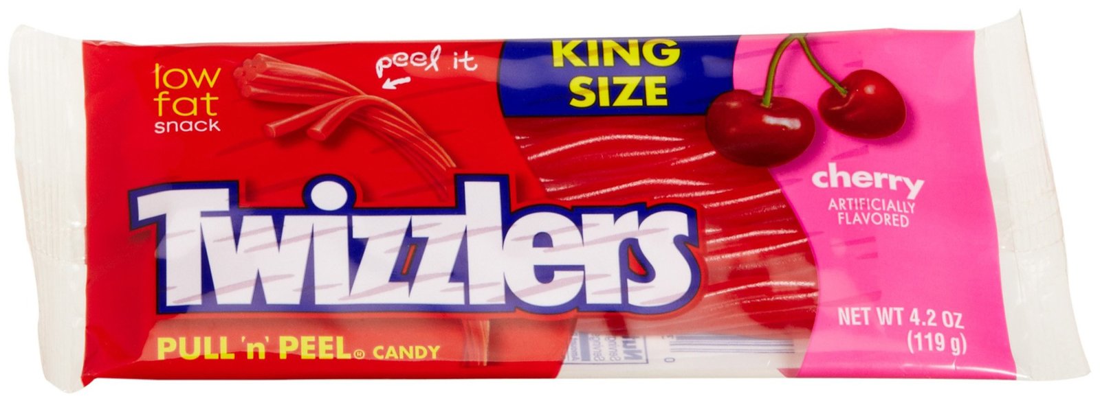 TWIZZLERS Cherry King Size 119g