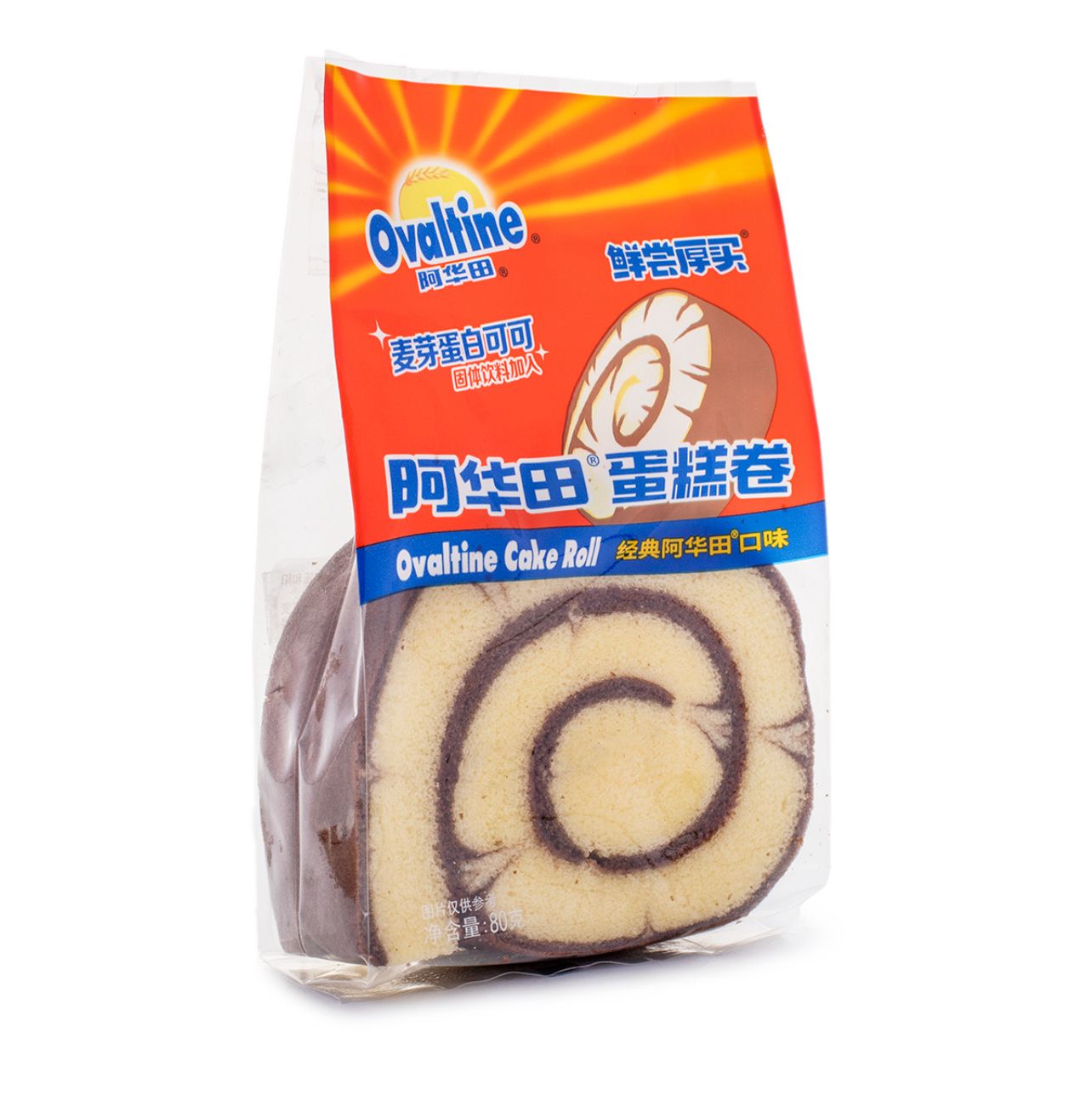 OVALTINE cake roll 80g