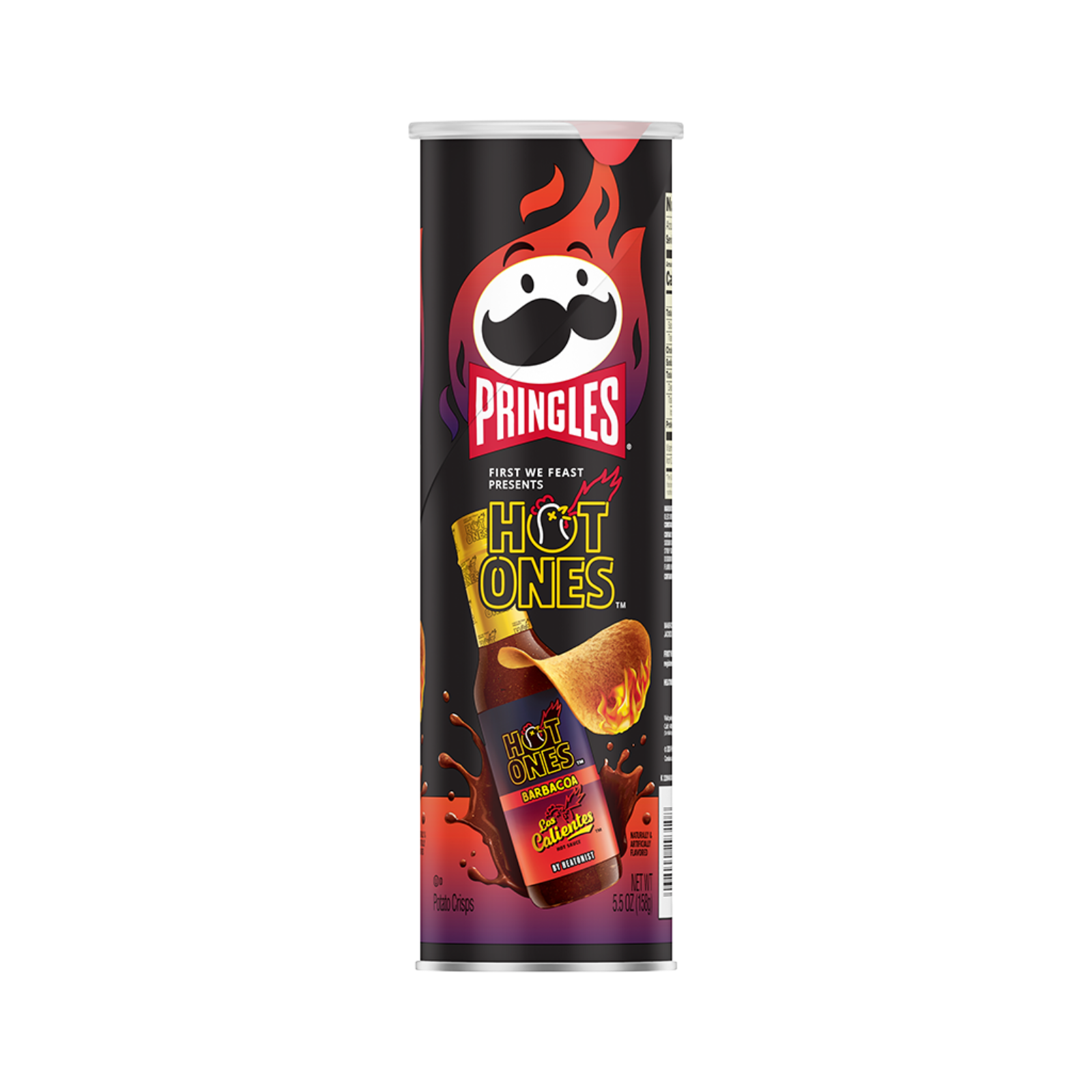 Pringles Hot Ones Barbacoa 158g